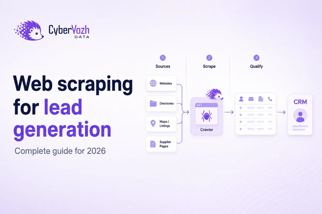 Web scraping for lead generation: Complete guide for 2026